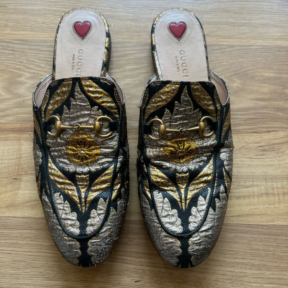 Gucci Princetown flat slide